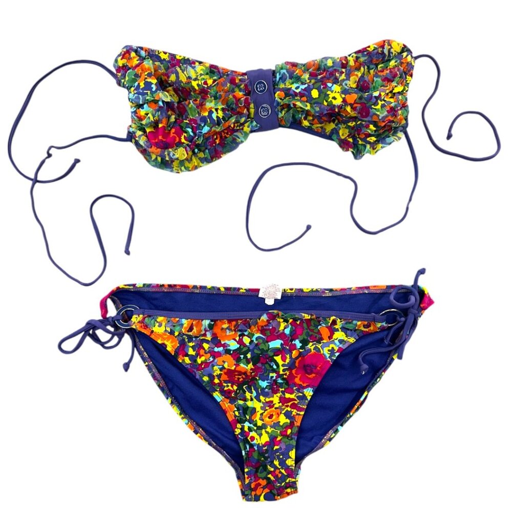 Xhilaration Multicolor Floral Bikini